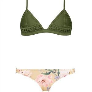 Triangl bikini and bag set